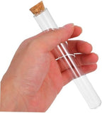 Glass Test Tubes Round Bottom with Cork Stopper, 20pcs 20ml - Image 2