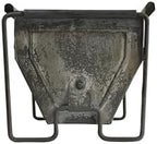 Creative Co-Op Metal Trough Container with Distressed Zinc Finish - Image 5
