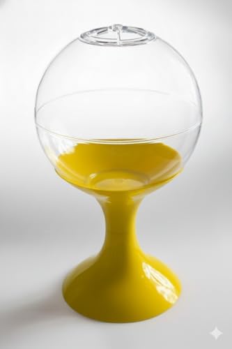 Atomic Space Age Terrarium (Yellow) by Unknown