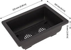MANCHAP 20 PCS 8.9 Inch Plastic Bonsai Training Pots, Rectangular Bonsai Tree Planter Pot for Garden, Yard, Office, Home Decorative - Image 2