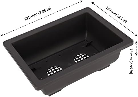 MANCHAP 20 PCS 8.9 Inch Plastic Bonsai Training Pots, Rectangular Bonsai Tree Planter Pot for Garden, Yard, Office, Home Decorative - Image 2