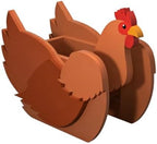 Animal PVC Flower Pot, Chicken Shaped Succulent Planter Flower Holder for Garden Patio Balcony Window Sill, for Birthday Pet Lovers, 43x27cm(17x11in) by Unknown