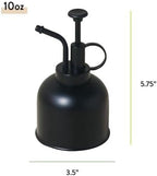 Modern Sprout Plant Mister - 8 oz Indoor Watering Can & Sprayer-Matte Black - Image 2