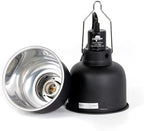 2 Pack Reptile Light Fixture, 5.5in Deep Dome Reptile Lamp Fixture, Optical Reflection Cover, Separate Switch & Hook, Terrarium Light Fixture for Reptile Heat Basking UVB Bulbs, 100W, Black - Image 2