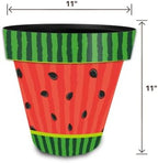 Briarwood Lane Summer Planter 11.75 x 11 x 11 Watermelon Medium - Image 2