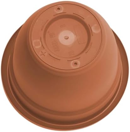 Bloem Ariana 6" Plastic Self-Watering Planter, Terra Cotta, 4-Pack - Image 7