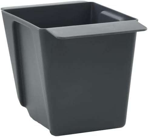 Modern Flower Box for Euro Pallets 24 Pcs Grey, Polypropylene Planter 5.31 x 3.54 x 3.74 in for Indoor Outdoor Use by Unknown