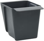 Modern Flower Box for Euro Pallets 24 Pcs Grey, Polypropylene Planter 5.31 x 3.54 x 3.74 in for Indoor Outdoor Use by Unknown