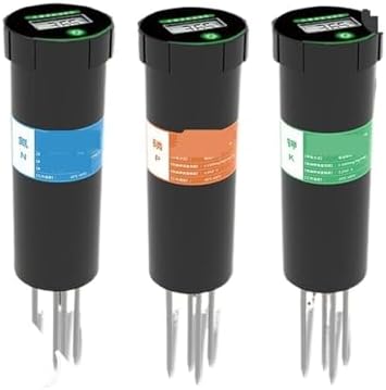 Display Soil Fertility Nutrient Analyzer Meter Tester Sensor Battery Power Supply(Temp and humi) by Unknown