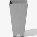 Veradek V-Resin Indoor/Outdoor Taper Planter (30 inch, Grey) by VeradekOutdoor