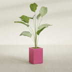 Greenline Leo Tall Rectangular Fiberglass Planter, Outdoor Planter Box - Image 4