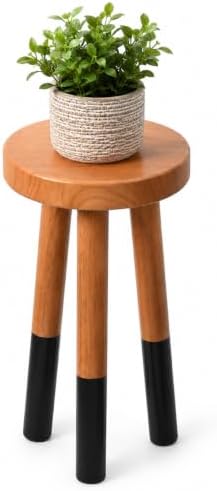 Wood Plant Stand, Indoor Plant Holder, Wooden Pot Stand for Plants by JOLLYMER