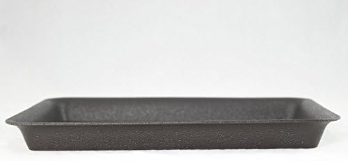 Yubonzai Rectangular Moss Green Glazed Bonsai Pot, Cactus & Succulent Planter with Mesh - 10"x 8"x 3.25" (Pot + MESH +Tray) - Image 3
