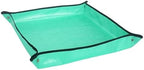 2 PCS Flower Pots Transplanting Mats Gardening Planting Mat PE Plant Repotting Foldable Waterproof Potting Pad for Patio by Unknown