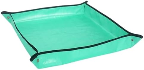 2 PCS Flower Pots Transplanting Mats Gardening Planting Mat PE Plant Repotting Foldable Waterproof Potting Pad for Patio by Unknown