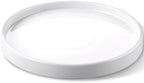 Ceramic Plant Saucer 10.5 Inch 1 Pack White, Fits Pot Base Under 10 Inch by saffruff
