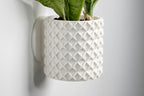 Modern Wall Planter for Indoor Plants (Matte Light Brown, Medium) by Unknown