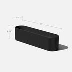 Veradek Demi Series Window Box Planter - Round Outdoor Planter - Image 2