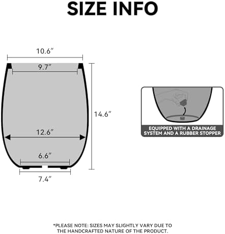 Kante Accent Round Curved White Concrete Planter 12.6" Dia, Outdoor - Image 2