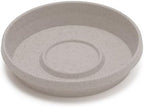 Bloem Terra 20" Round Plastic Plant Saucer, Lightweight UV-Resistant Indoor/Outdoor Flower Pot Tray - Fits 20-inch Planter Pots, Vanilla Bean, 2-Pack - Image 4