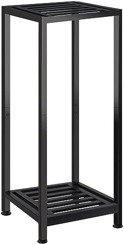 Lilybud--lily Plant Stand Indoor Outdoor Heavy Duty Wrought Iron Pedestal Stands Metal Plant Stand Decorative Flower Stand for Patio Garden Deck Living Room by Lilybud--lily