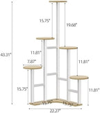 Yzosvki Corner Plant Stand Indoor 6 Tiered Corner Plant Shelf - Image 2