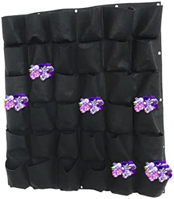 Hanging Planter Bags Vertical Wall Mounted Plant Grow Bags 36 Pocket Fabric Pots for Home Balcony - Image 6