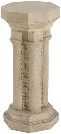 Christopher Knight Home Jorine 23.25"H Plant Stand, Lightweight Concrete Plant Stand, Pedestal Column Side Table, Indoor Outdoor Plants Standing for Entryway Garden Yard Home, No Assemly Needed, Sand - Image 6