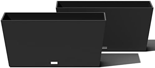 Veradek Pure Series Midori Planter - Wide Outdoor Planter by VeradekOutdoor