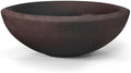 ARBORA 21" Santorini Bowl Planter - Lightweight Polyresin Outdoor Plant Pot by ARBORA