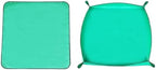2 PCS Flower Pots Transplanting Mats Gardening Planting Mat PE Plant Repotting Foldable Waterproof Potting Pad(Orange,66x66cm) by Unknown
