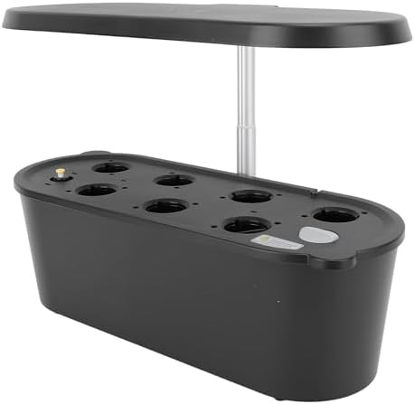 Hydroponics Growing System, 7 Pods Indoor Garden, Germination Kit with 24W LED Light, Pump System, Automatic Timer, Water Cycle, Smart Modes for Home Kitchen Gardening (Black) - Image 5