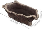 Abaodam Rustic Cement Planter Imitation Tree Root Flower Pot for Indoor Succulents and Small Plants, Creative Decorative Office and Home Garden Pot - Image 2