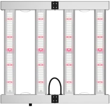 200W LED Grow Lights for Indoor Plants,Full Spectrum,2x2ft Coverage by SAMPHON