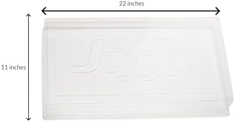 Jiffy Plant Germination Dome - Clear Humidity Cover, Lightweight - 21 x 11 in - 2 in Tall - Plastic - Image 3