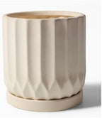 Front Porch Planters Desktop Flower Pots, Modern Minimalist Style Flower Pots, Light Luxury Flower Pots with Drainage Holes Planter Boxes Outdoor (Color : Does not Include Base) - Image 6
