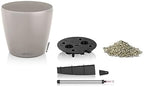 Lechuza Classico Color 43 Sand Brown, Self-Watering Round Planter, D16.5 H15.7 in - Image 3