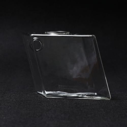 4 Pcs Creative Rhombus Glass Vase Wall Hanging - Image 3
