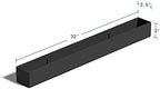 Veradek Forma Series Trough Planter - Long Outdoor Tabletop Planter - Image 3