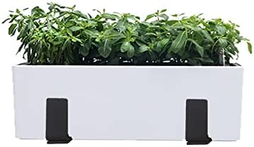 4-Pack Adjustable Planter Box Bracket,Flower Window Box Bracket,Planter Shelving with Adjustable Size The Width of The Bottom of The Planter Box - Image 4