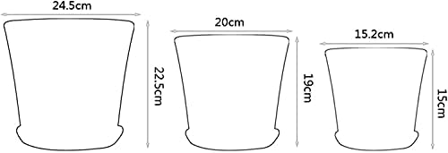 Extra Large Succulent Plant Pots Ceramic Cactus Planter Geometric Indoor Decorative Bonsai Cacti Flower Pot Chinese Style Garden Pot Holder with Drainage Hole for Home Office - Image 4