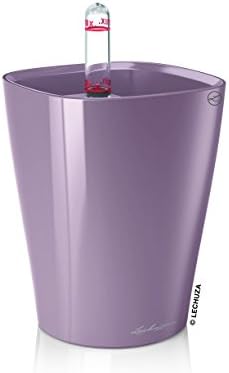 Lechuza 14955 Mini Deltini Self-Watering Garden Planter, Pastel Violet High Gloss by LECHUZA