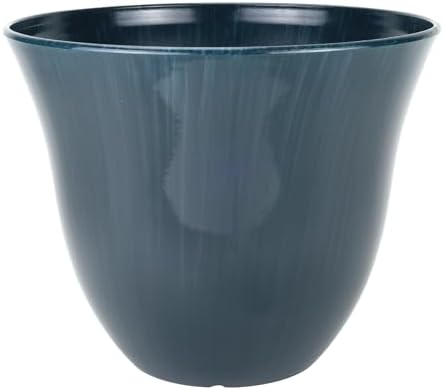 GROWSCAPE Honeysuckle Resin Planter, Durable Garden Pot, 15" Ocean Blue by GROWSCAPE