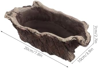 FOMIYES Vintage Cement Tree Root Planter for Succulents Indoor Office - Image 2