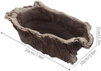 FOMIYES Vintage Cement Tree Root Planter for Succulents Indoor Office - Image 2
