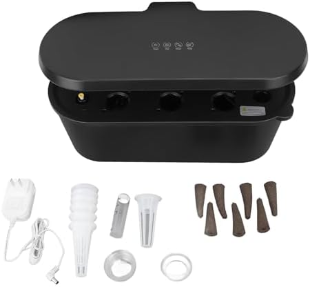 Hydroponics Growing System, 7 Pods Indoor Garden, Germination Kit with 24W LED Light, Pump System, Automatic Timer, Water Cycle, Smart Modes for Home Kitchen Gardening (Black) - Image 6