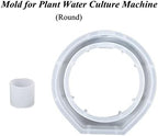 4 Pcs Epoxy Resin Molds Resin Vase Mold with 4 Colors of Tube for Plant Propagation Station Molds for Epoxy Resin Home & Office Desktop Decor (White) - Image 5