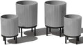 Veradek Demi Series Raised Duo Planters - Set of 2 Planters with Stands by VeradekOutdoor