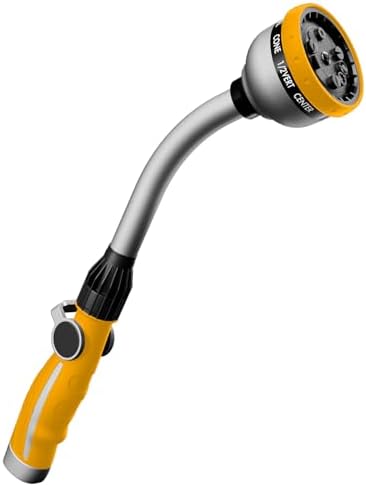 RESTMO Watering Wand Heavy Duty, 15-Inch Long Hose Nozzle Sprayer by Restmo