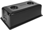SUNPACK Sundome Plastic Multi-Vented Blackout Humidity Dome, Black, 7" (Pack of 10) - Ideal for Greenhouses or Indoor Gardening, Able to Adjust Humidity with Vents - Image 2
